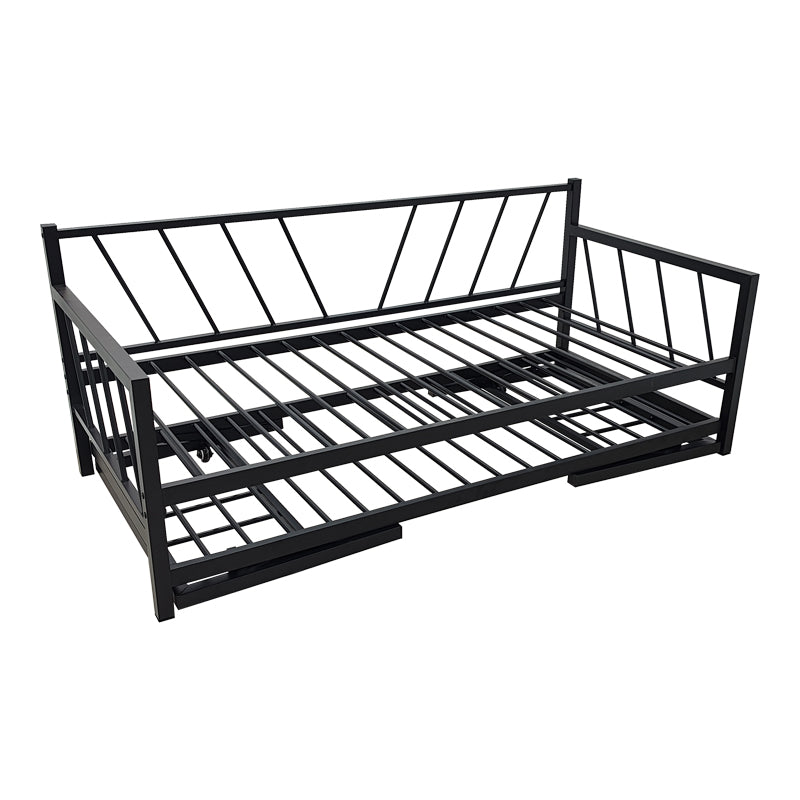 Pat Bed-Sofa Remmie, Negru, 90x190 cm