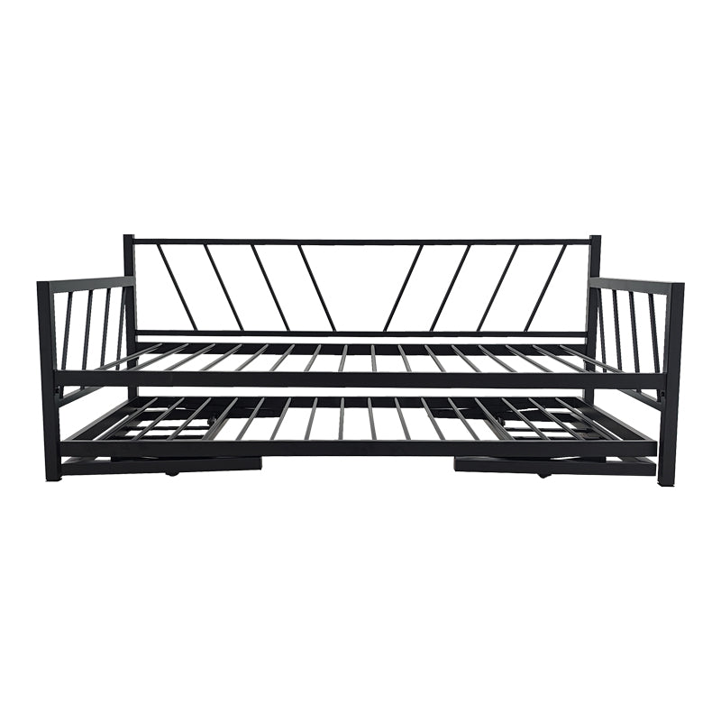 Pat Bed-Sofa Remmie, Negru, 90x190 cm