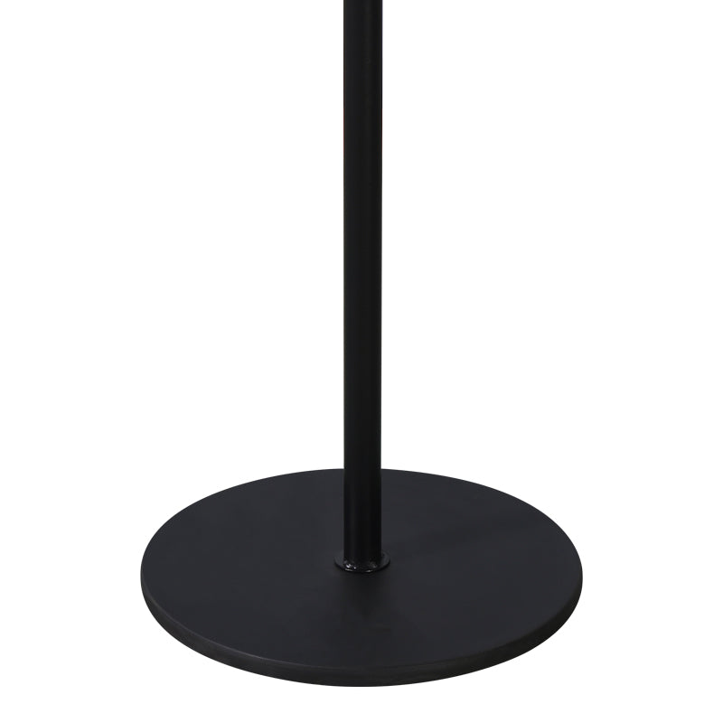Cuier vertical Tebera Pakoworld, Modern, Metal, Negru, 30x170 cm