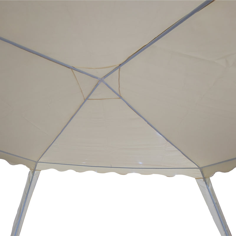 Umbrela de gradina Gazebo , 300 x 300 x 250 cm - Bej