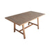 mobilier de gradina Masă cu design natural Malibu, Lemn Masiv de Acacia, 160x90x75 cm