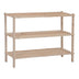 Pantofar Raft pentru pantofi cu capacitate de 9 perechi Steper, Lemn de brad, 64x26x48 cm