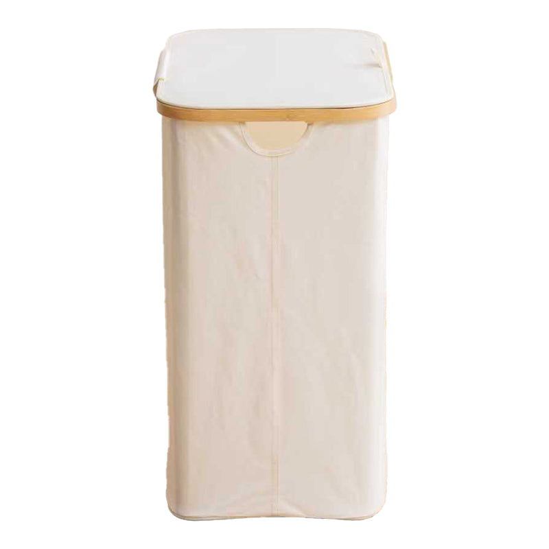 Suport haine multifuncțional Lodge, Natural, Bambus-Textil, 54x33x60 cm