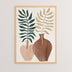 Tablou decorativ Zela, Cadru din lemn, 33x48 cm