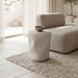 Taburet Stool Ardin, 40x50 cm - Alb