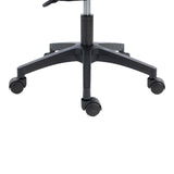 Scaun de birou Plymot, 48x58x112-122 cm - Negru