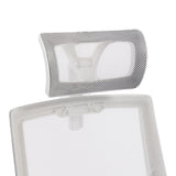 Scaun de birou Plymot, 48x58x112-122 cm - Gri