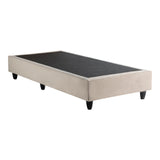 Pat Single bed base, Crem, 90x200 cm