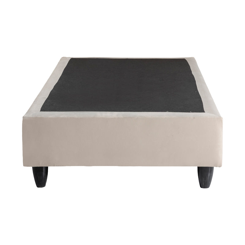 Pat Single bed base, Crem, 90x200 cm