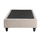 Pat Single bed base, Crem, 90x200 cm