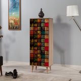 Pantofar Leyla, Multicolor, 50 x 135 x 38 cm