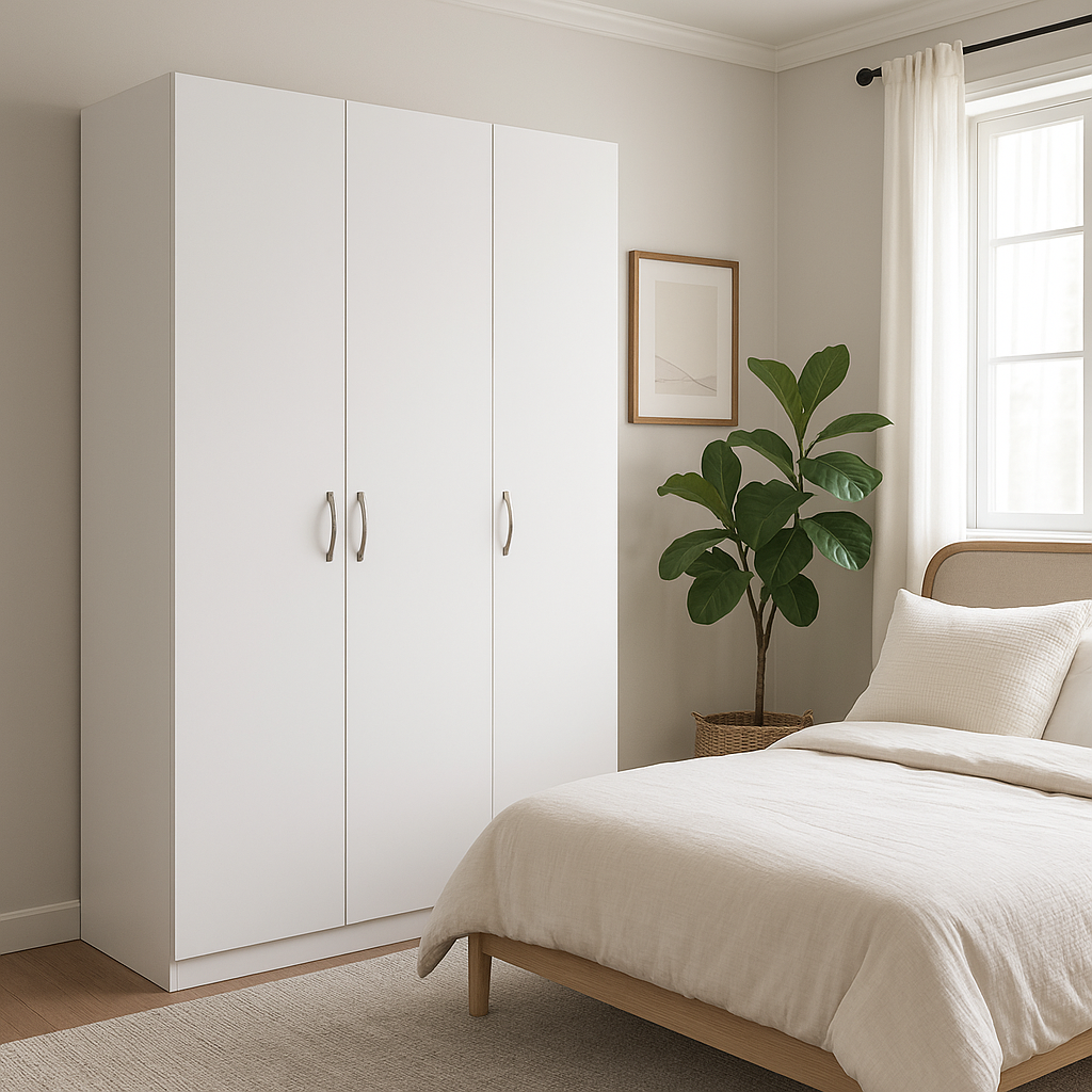 Dulap Haine Adore Diamond 3 Usi cu umeras, 80 x 45 x 170 cm