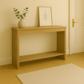 comoda Consolă Focused,MDF, Natural 120x35x74 cm