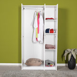 Dulap Haine Adore Diamond 3 Usi cu umeras, 80 x 45 x 170 cm