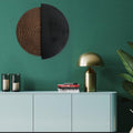 Decoratiune De Perete Lemn Accesoriu decorativ de perete ART143, Natural, 50x50 cm