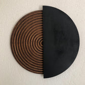 Accesoriu decorativ de perete ART143, Natural, 50x50 cm