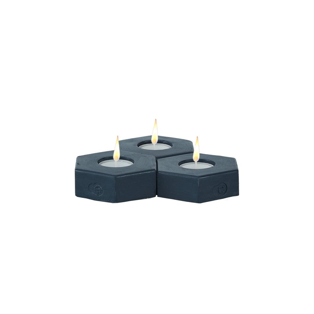 Accesoriu decorativ din beton Decorative Concrete Accessory Antonio 2, Gri, 2.5x12.5 cm