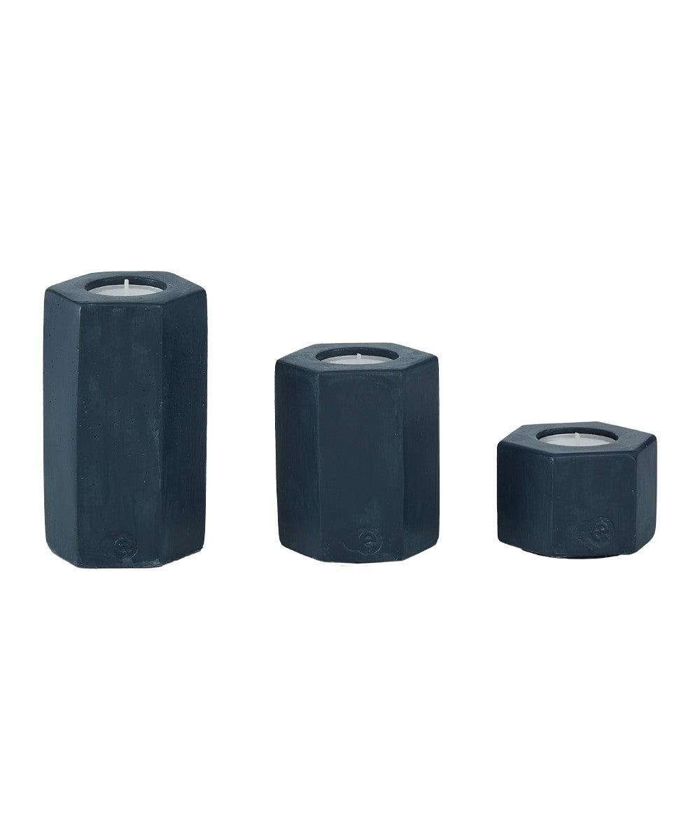 Accesoriu decorativ din beton Decorative Concrete Accessory Artistic 1, Gri, 7x13 cm