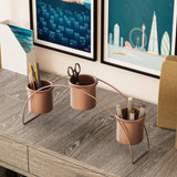 Accesoriu metalic decorativ Decorative Metal Accessory Antonio 2, Cupru, 9 cm