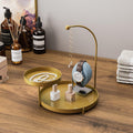 Accesoriu metalic decorativ Decorative Metal Accessory Antonio 4, Aur, 25x28x21 cm
