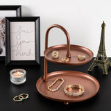 Accesoriu metalic decorativ Decorative Metal Accessory Artistic 3, Cupru, 20x21 cm