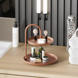 Accesoriu metalic decorativ Decorative Metal Accessory Artistic 3, Cupru, 20x21 cm