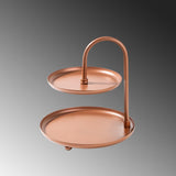 Accesoriu metalic decorativ Decorative Metal Accessory Artistic 3, Cupru, 20x21 cm