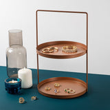 Accesoriu metalic decorativ Decorative Metal Accessory Classic 3, Cupru, 21x33 cm