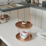 Accesoriu metalic decorativ Decorative Metal Accessory Classic 3, Cupru, 21x33 cm