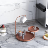 Accesoriu metalic decorativ Decorative Metal Accessory Elegance 3, Cupru, 25x28x21 cm