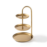 Accesoriu metalic decorativ Decorative Metal Accessory Lux 3, Aur, 20x32 cm