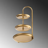 Accesoriu metalic decorativ Decorative Metal Accessory Lux 3, Aur, 20x32 cm