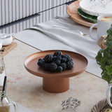 Accesoriu metalic decorativ Decorative Metal Accessory Lux 4, Cupru, 18.5x8.5 cm