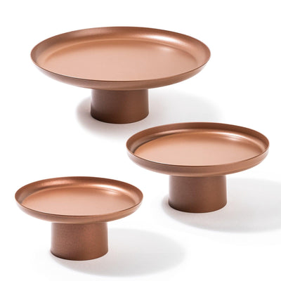Accesoriu metalic decorativ Decorative Metal Accessory Lux 4, Cupru, 18.5x8.5 cm