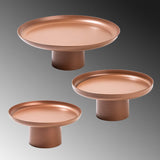 Accesoriu metalic decorativ Decorative Metal Accessory Lux 4, Cupru, 18.5x8.5 cm