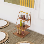Accesoriu metalic decorativ Decorative Metal Accessory Modern 2, Cupru, 16x30.5x17 cm
