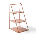 Accesoriu metalic decorativ Decorative Metal Accessory Modern 2, Cupru, 16x30.5x17 cm