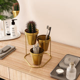 Accesoriu metalic decorativ Decorative Metal Accessory Rustic 2, Aur, 9 cm