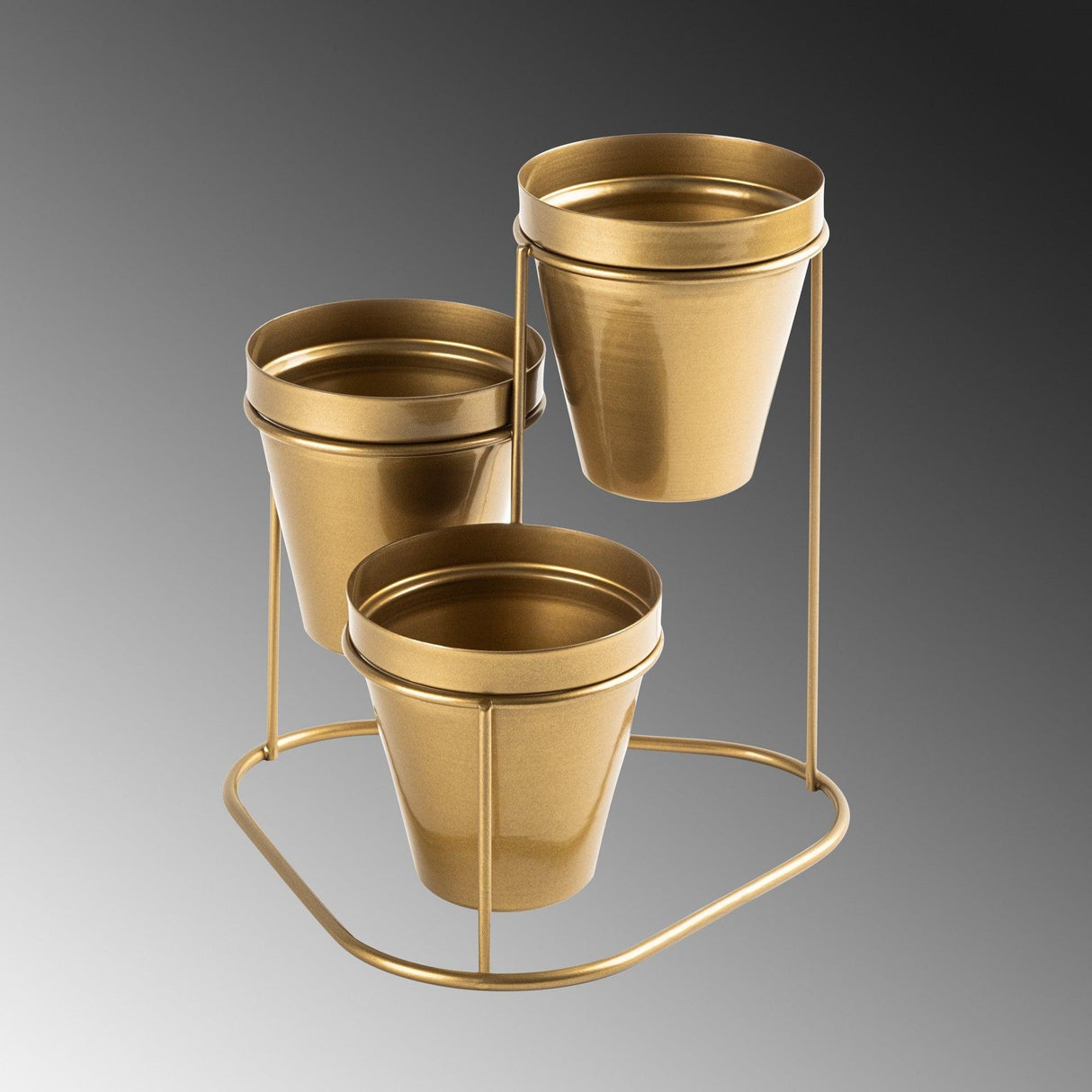 Accesoriu metalic decorativ Decorative Metal Accessory Rustic 2, Aur, 9 cm