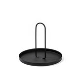Accesoriu metalic decorativ Simi, Negru, 20.5x18 cm