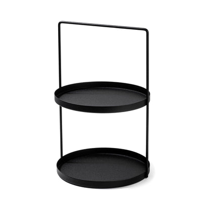 Accesoriu metalic decorativ Tilos, Negru, 21x33 cm