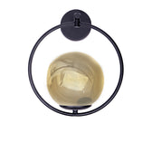 Aplica Blento metal negru D20x20 cm