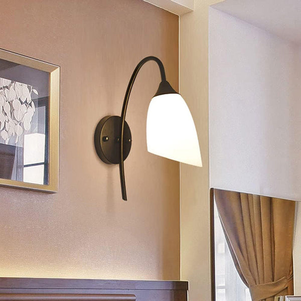 Aplica de perete LED Berak, Metal, 10x10x17 cm