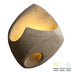 Aplica de perete cu LED Berzea, Crem, Metal, 25x22 cm