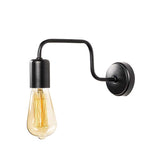 Aplica de perete cu LED Kerquin, metal, Negru, 28x10x11 cm