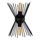 Aplica de perete Kirpi, Negru