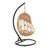 Balansoar cu picior de gradina Labreone Boho Natural 82x82x200 cm