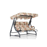 Balansoar de gradina cu 3 locuri Extensibila Shalom, Multicolor, 200x165x110 cm