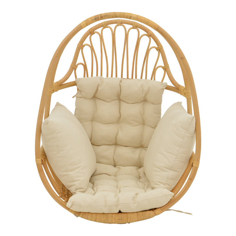Balansoar de gradina Jorg Boho, Natural, 80x59x105 cm