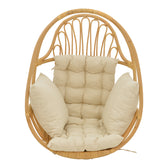 Balansoar de gradina Jorg Boho, Natural, 80x59x105 cm, detaliu produs